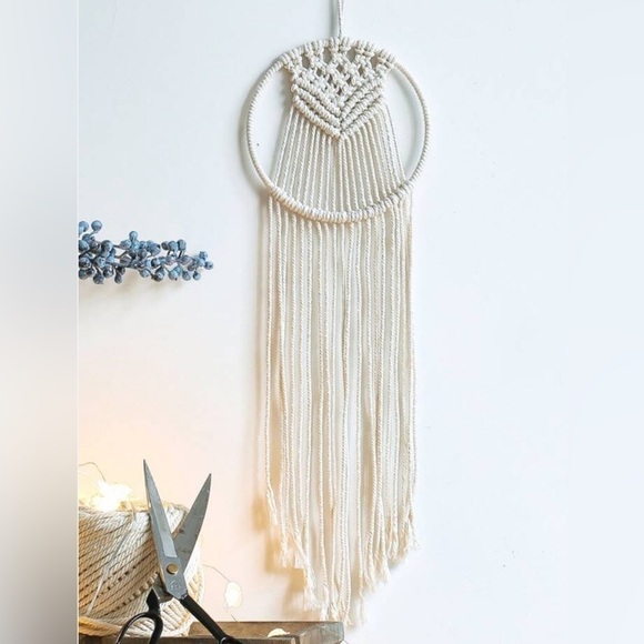Small Ring Boho Wall Hanging Dream Catcher - Picture 1 of 3